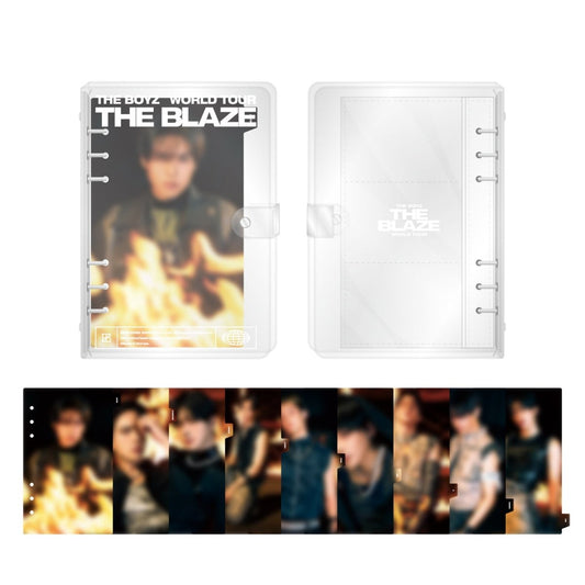 THE BOYZ - PHOTOCARD BINDER INDEX SET / THE BOYZ [THE BLAZE] WORLD TOUR in SEOUL cover