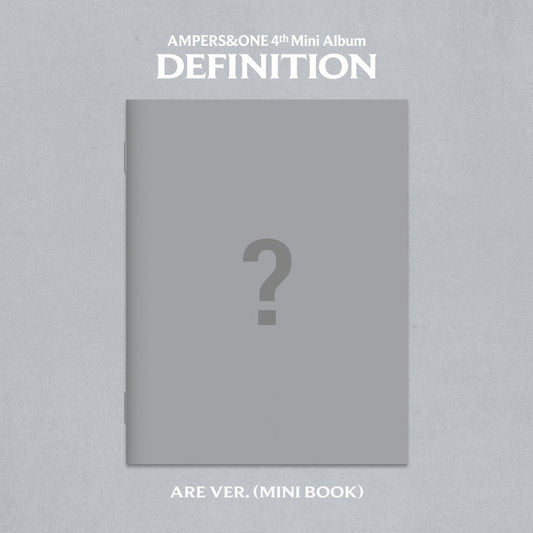[PRE-ORDER] AMPERS&ONE - DEFINITION / 4th Mini Album (ARE Ver.) (CD) cover