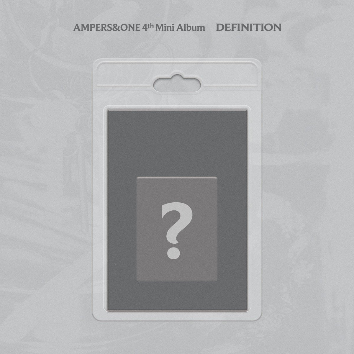 [PRE-ORDER] AMPERS&ONE - DEFINITION / 4th Mini Album (FaNCy Ver.) (PLVE) cover