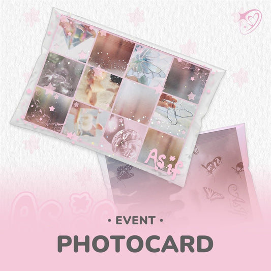 ifeye 3rd EP Album - As if (Photobook Ver.) + WITHMUU Photocard cover