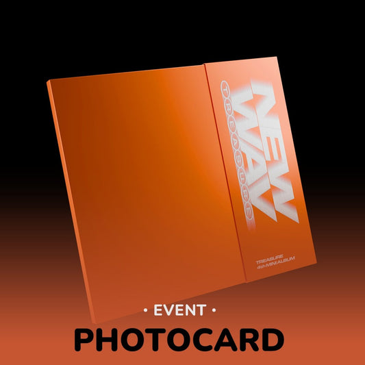 [PRE-ORDER/EVENT] TREASURE - 4th MINI ALBUM [NEW WAV] (RAW VER.) (CD) cover