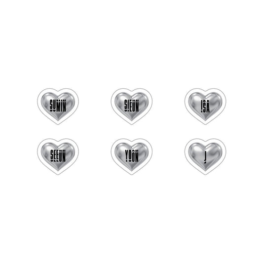 STAYC - ACRYLIC PARTS SET / 2025 STAYC TOUR [STAY TUNED] in SEOUL OFFICIAL MD cover