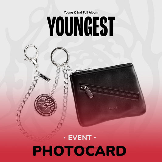 Young K DAY6 YOUNGEST 2nd full album Wallet and Keyring version cover